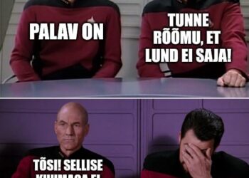 Jõhker palavus on….